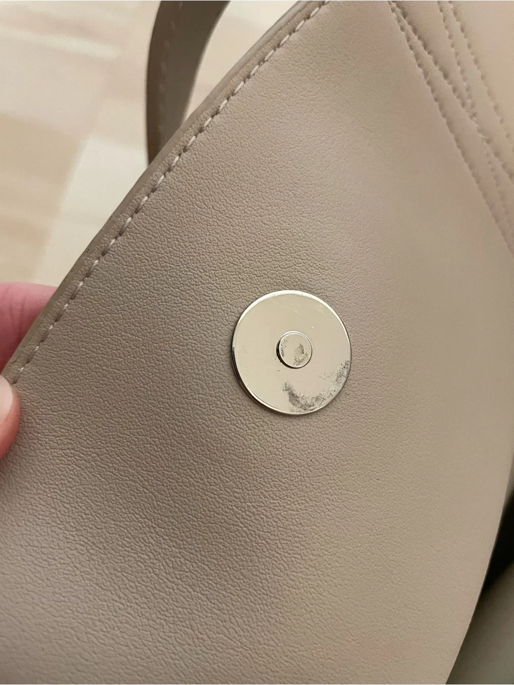 GREAT Condition Calpak Haven Laptop Tote in Beige / Light Tan / Cream!